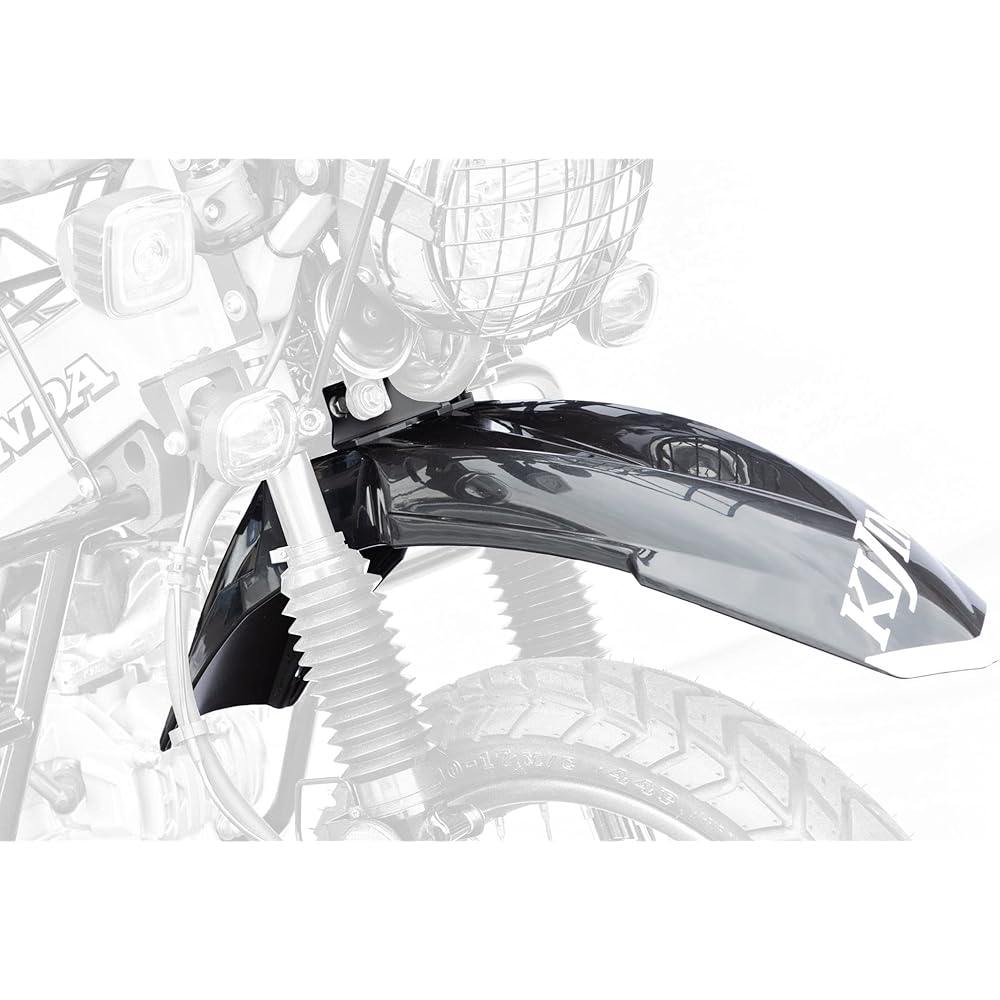 Kijima Motorcycle Fender Front Up Type PP Black CT125 Hunter Cub (JA55/JA65) 206-9901