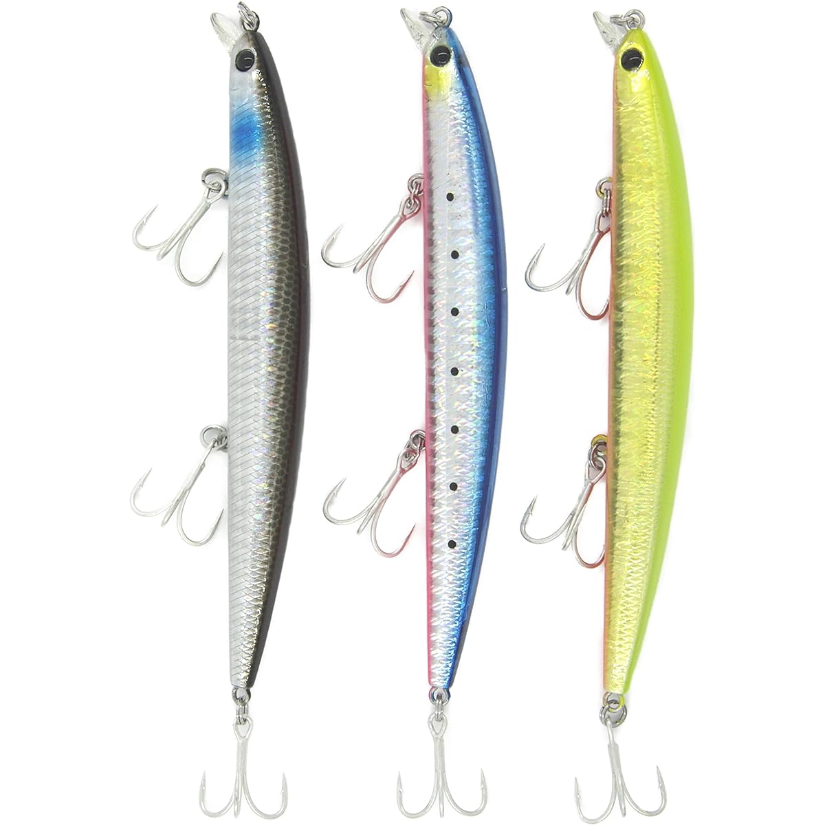125F 14g [TSURINOYA] Slim Floating Shallow Range Minnow Tungsten Ball Center of Gravity Movement System Seabass Lure DW72
