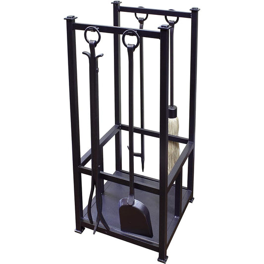 Dutch West Japan Wood Holder & Tool Set (Firewood Holder & Wood Stove Tool) PA8250