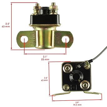 Caltric Starter & Relay Solenoid Polaris Sportsman 500 1996-2002 compatible