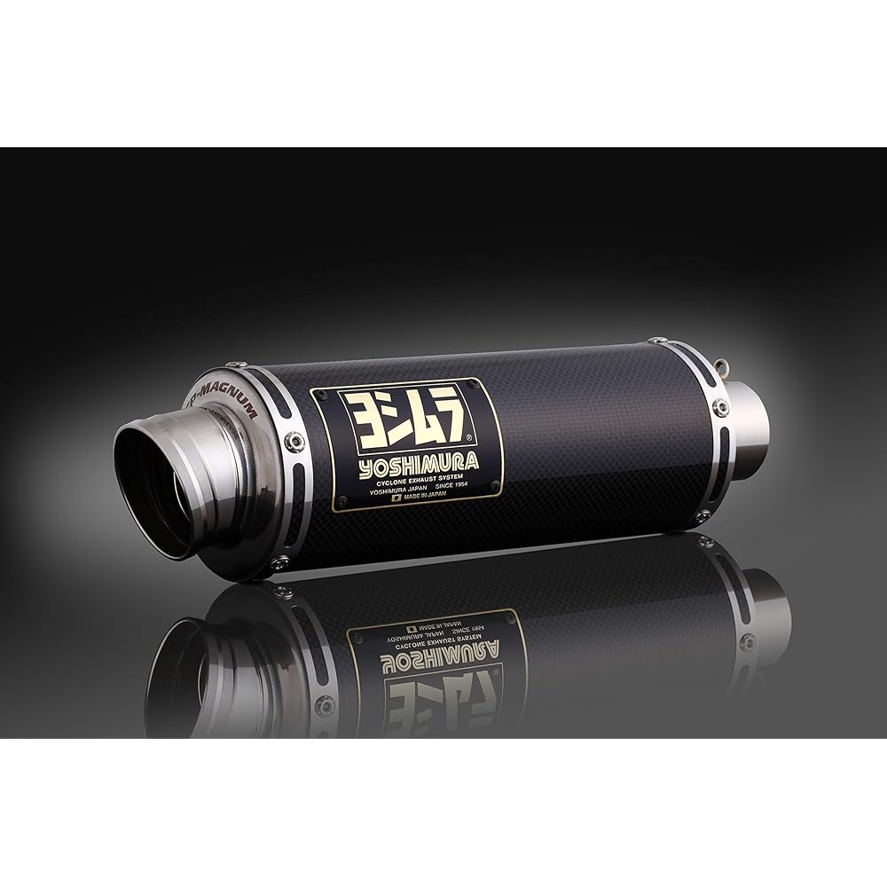 YOSHIMURA Full Exhaust XSR155 (19: Thailand Specification) Cyclone Government Certification Mechanical Bent GP-MAGNUM Carbon Cover YOSHIMURA 110A-315-5U90