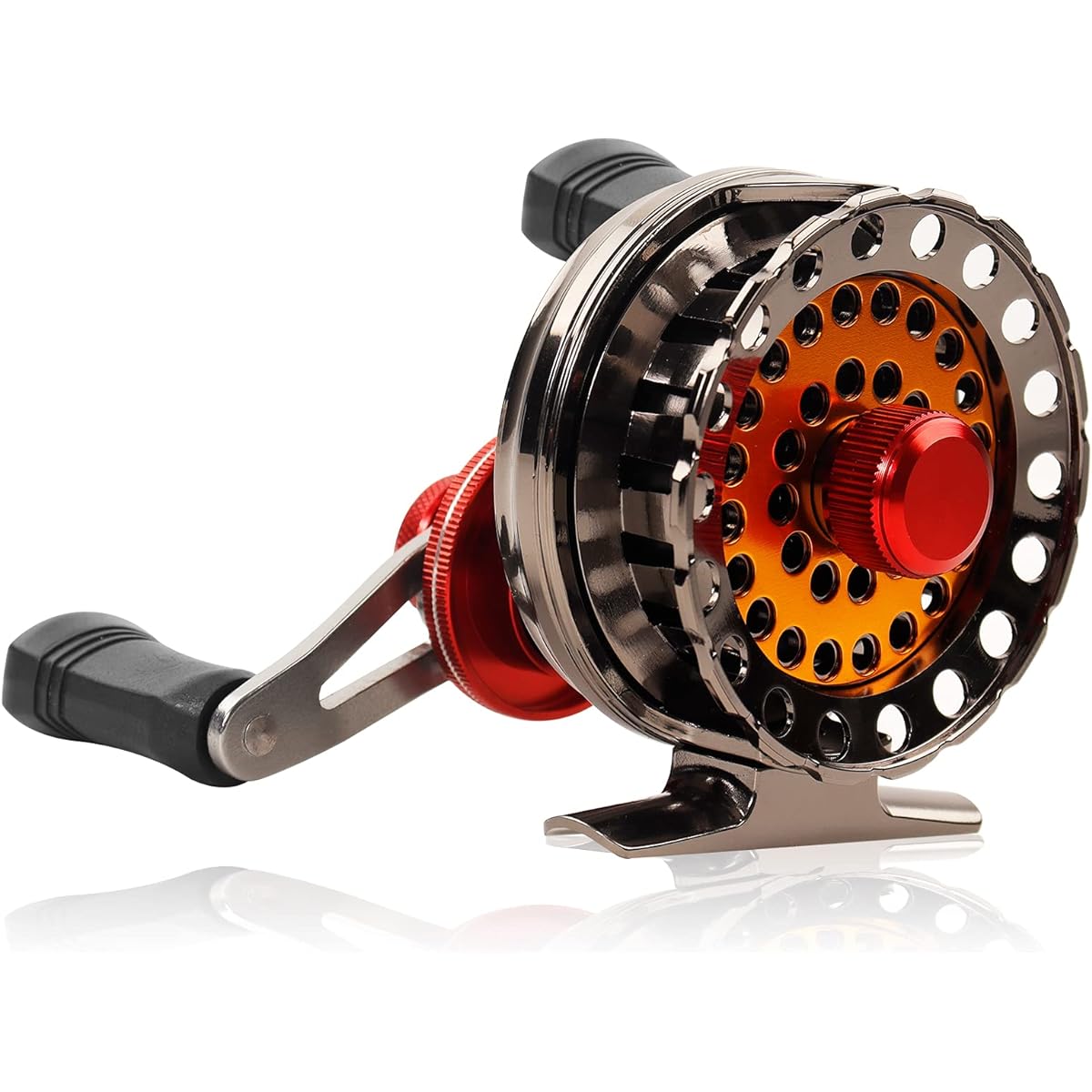 Raft reel Squid reel Stone sea bream reel Raft Chinu reel Raft fishing Skein fishing Rock fishing Hole fishing With tipping function 2.6:1 gear ratio 4+1BB Lightweight 190g Fishing reel Drop-in Front-loading