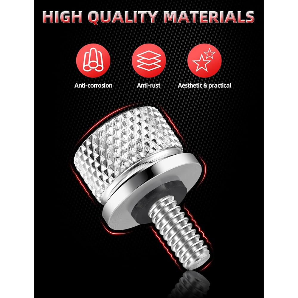 Amazicha chrome stainless steel sheet Bolt screw screw Harley Davidson 1996-2023
