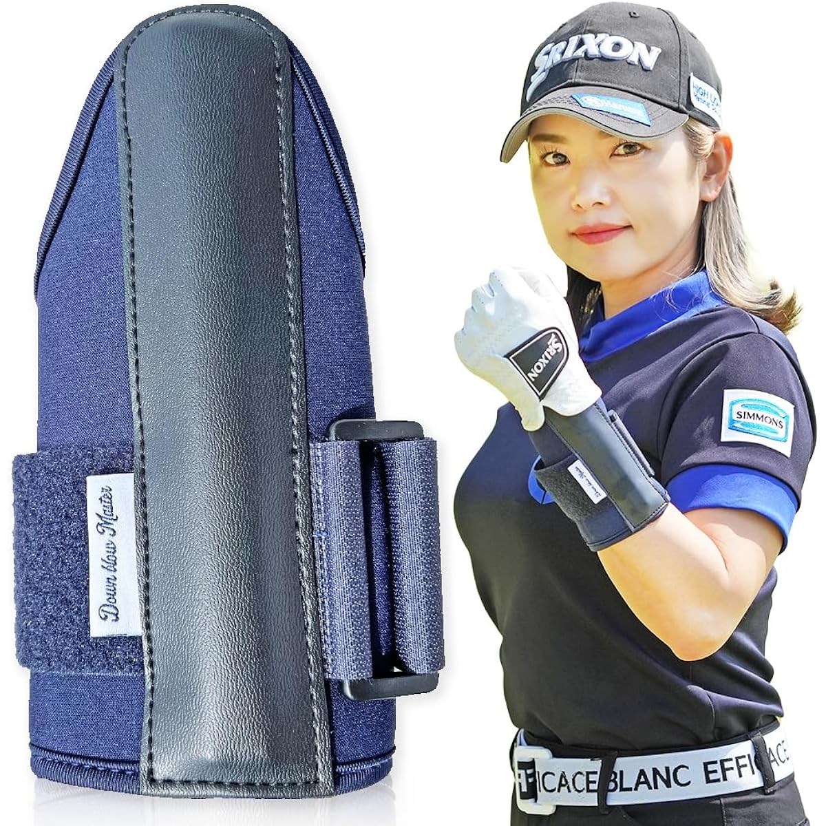 Down blow Master Supervised by professional Kaori Aoyama [Down blow master] Golf practice equipment | Unisex | Hand first | Swing correction | Swing basics | Golfabo navy