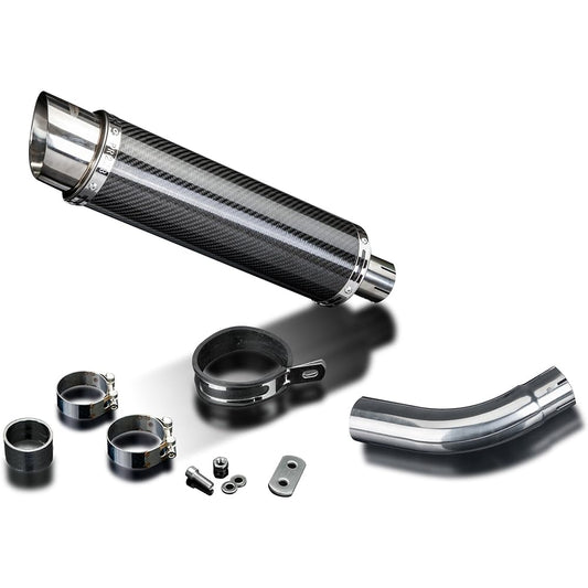 DELKEVIC Slip-on Carbon Muffler SUZUKI SV650 2016-2018 350mm KIT26G1