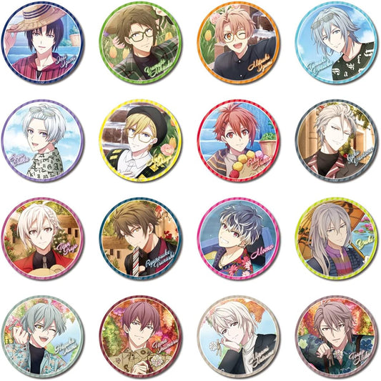 Hagoromo IDOLiSH7 Trading Can Badge (2022 Calendar ver.) 1BOX (16 packs of all types)