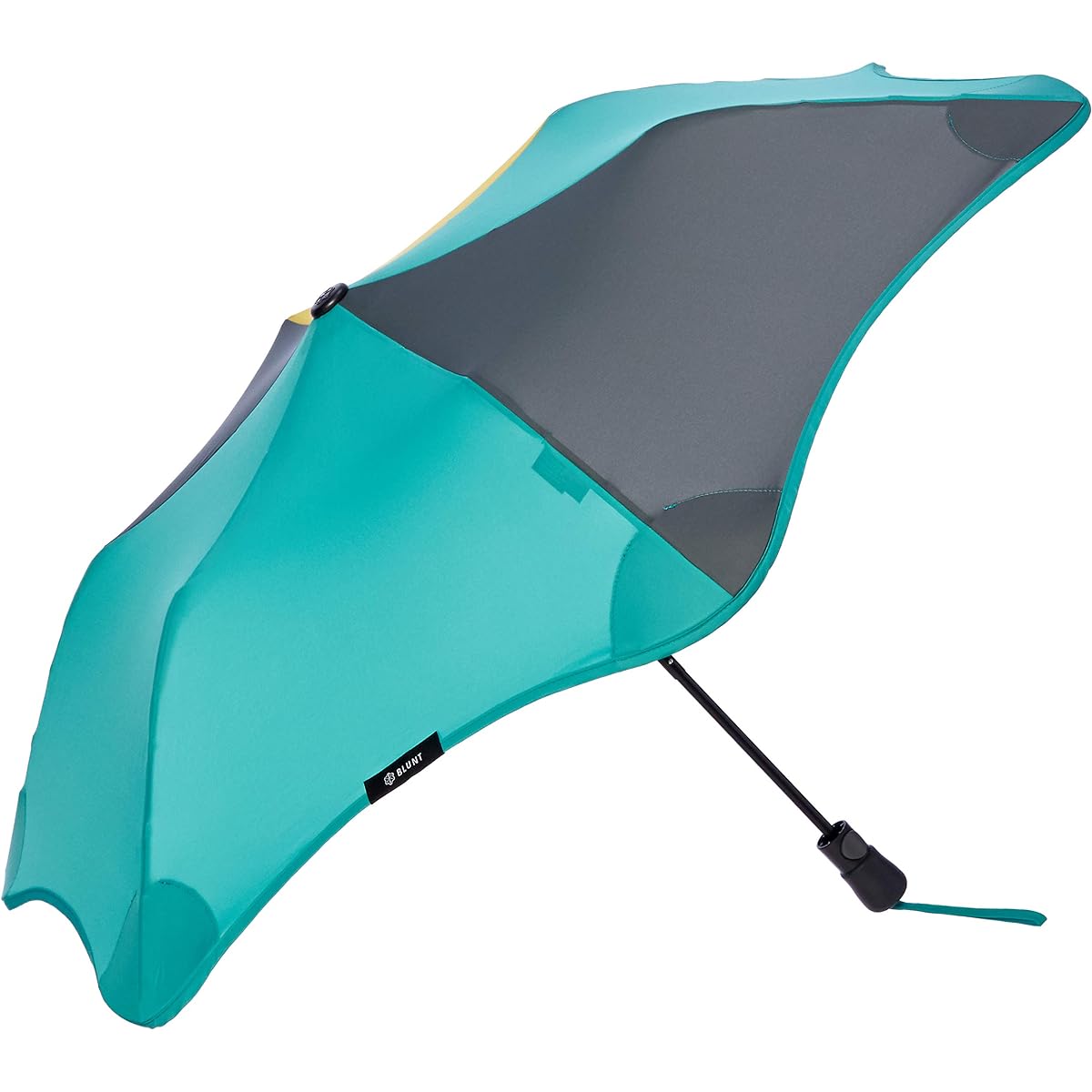 [Moonbat] BLUNT Genuine Light LITE Women's Folding Windproof Umbrella UV Sun and Rain Parasol Jump Main Rib 51cm Durable Stylish Plain Combination Piping Outdoor Unisex
