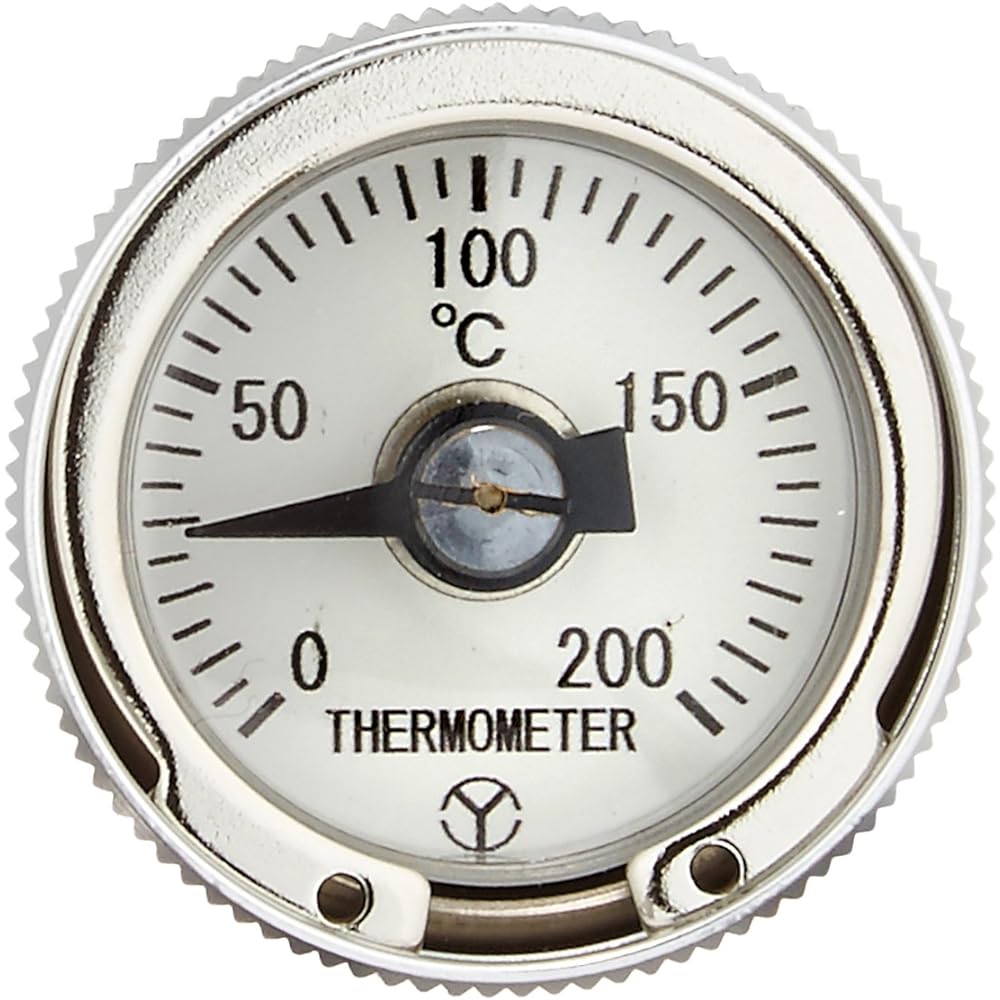 Daytona APE93340 Motorcycle Oil Thermometer with Dip Stick (Clear)