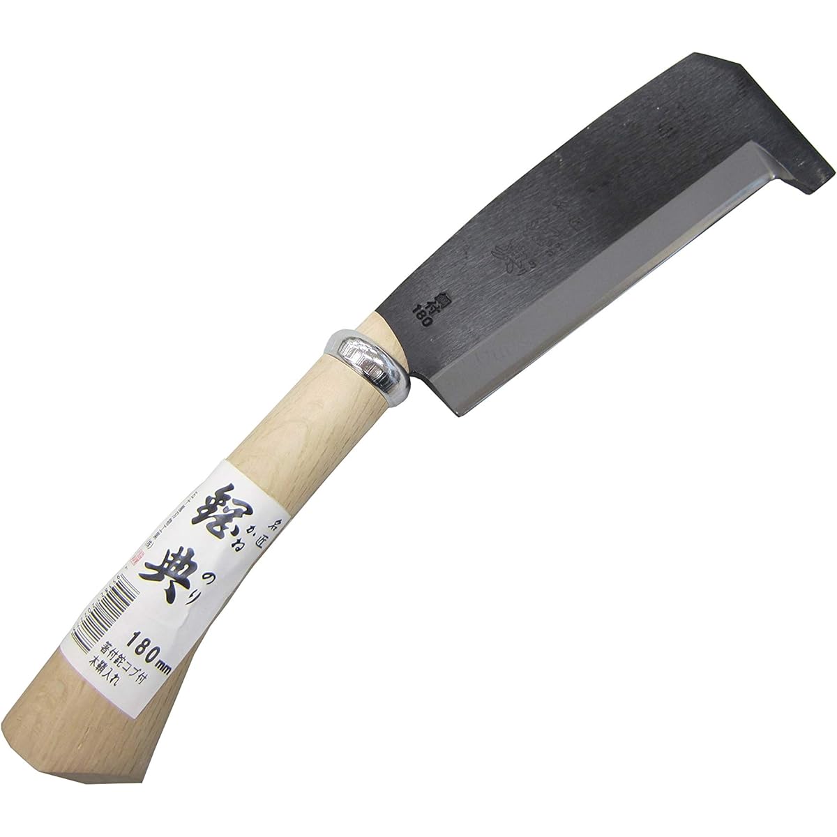 Igarashi Hamono Kogyo Koden Steel Hatchet with Chopsticks Cob Handle Wooden Scabbard 180mm C-71