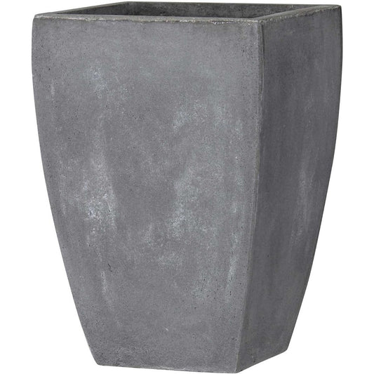 Green Pot Planter Basque Square 44cm Gray GA-0444GY