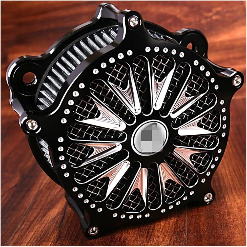 Motorcycle Breather Filter For Harley Touring Street Glide Road King FLHX FLHR FLHT 2008-2016 Motorcycle Filter Cut Air Cleaner Kit