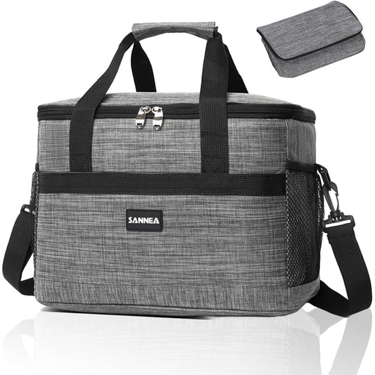 Pieni Kuu Cooler Box Large Small 20L 35L Cooling Bag Folding Storage Soft Cooler Solo Family Leisure (M Size)