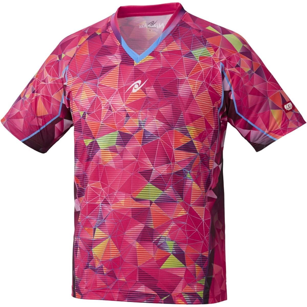 Nittaku NW2191 Table Tennis Unisex Game Shirt Move Stained Shirt Can Be Worn in Official Matches