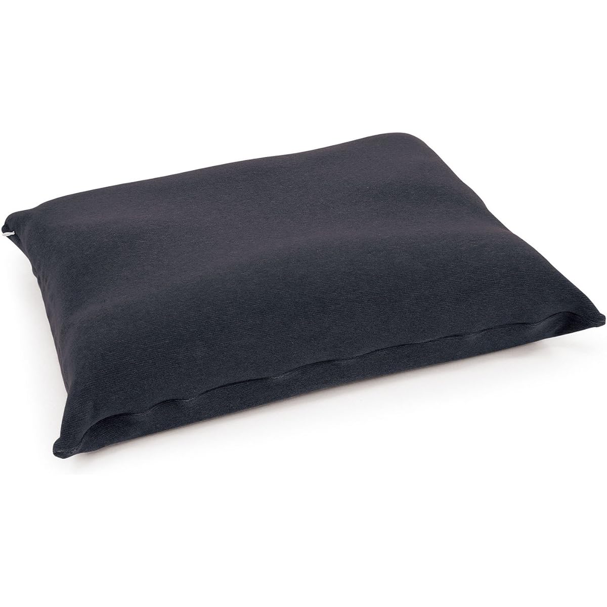 MOGU Pillow, Navy, Family Health Pillow Cover Included (Total Length Approx. 54cm), Bead Cushion, Navy