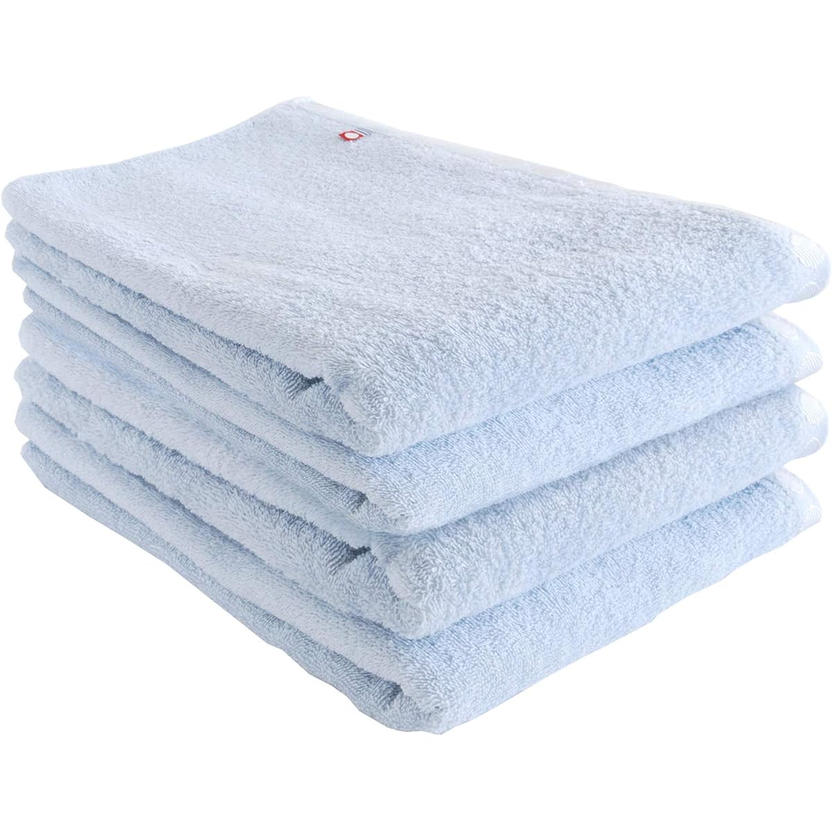 Japan Utensil Bath Towel Imabari Towel 60 x 140cm Set of 4 Blue