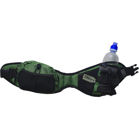 YURENIKUI Standard Run Walk Style Original Shake-resistant Running Bottle Pouch YURENIKUI (Olive x Black)