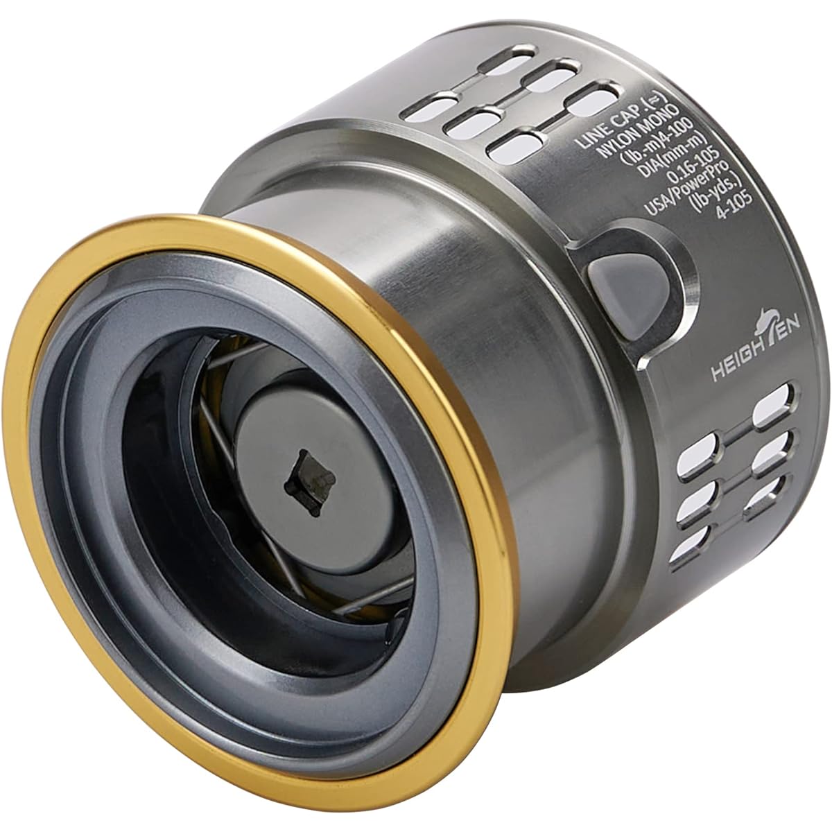 HEIGHTEN Reel Spool Shagomi Yumeya S-27 Type Replacement Spool Compatible with #1000 to #2500 Stella/Twin Power/Vanquish/Straddic/Vanford/Complex/Soare Silver Series