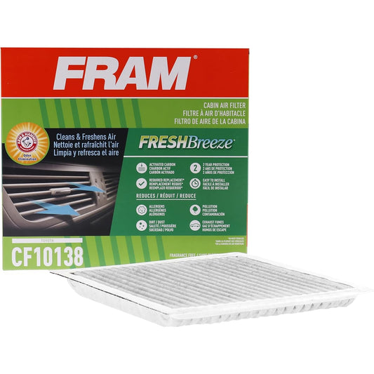 Fram FCF10138 With Fresh Breeze Cabin Air Filter Arm & Hammer