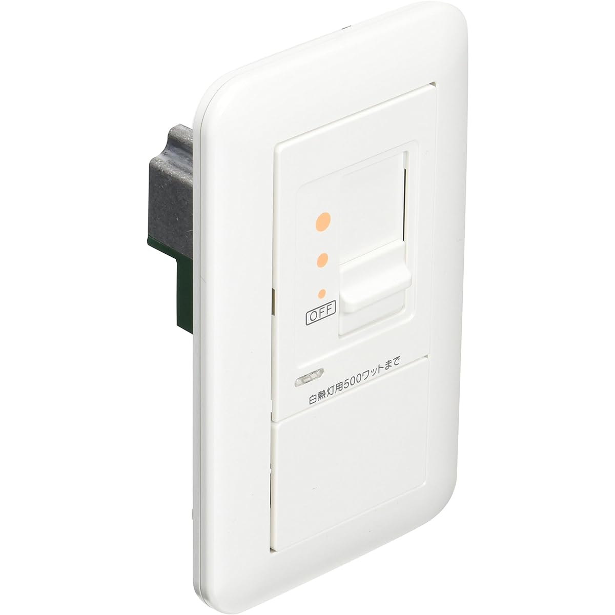 Panasonic Cosmo Wide Recessed Dimmer Switch B Single Cut WTP57615WKP [Genuine Package Product]