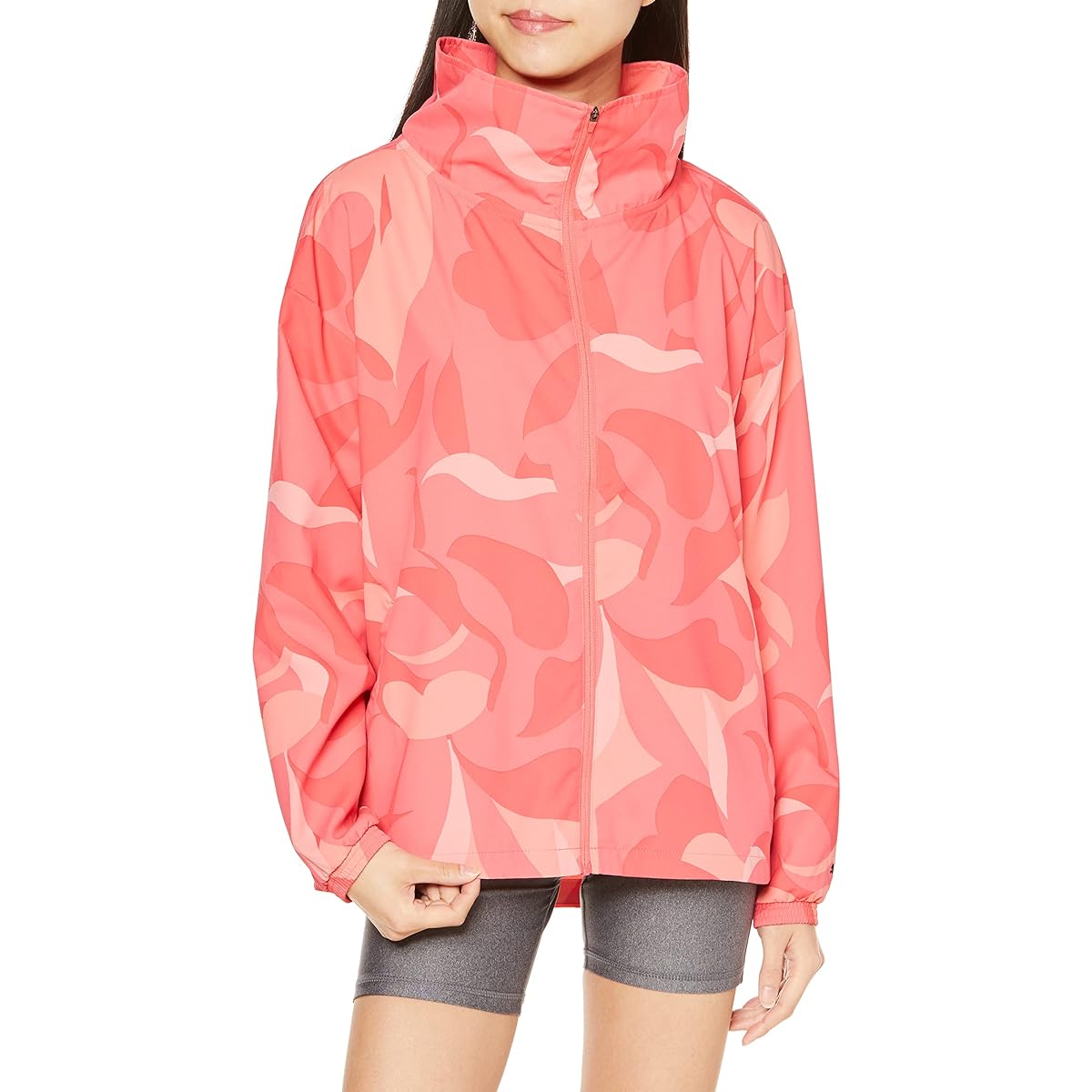 [PUMA] Training Absorbent Quick Drying Outerwear Blouson Woven AOP Jacket 523537 Women's