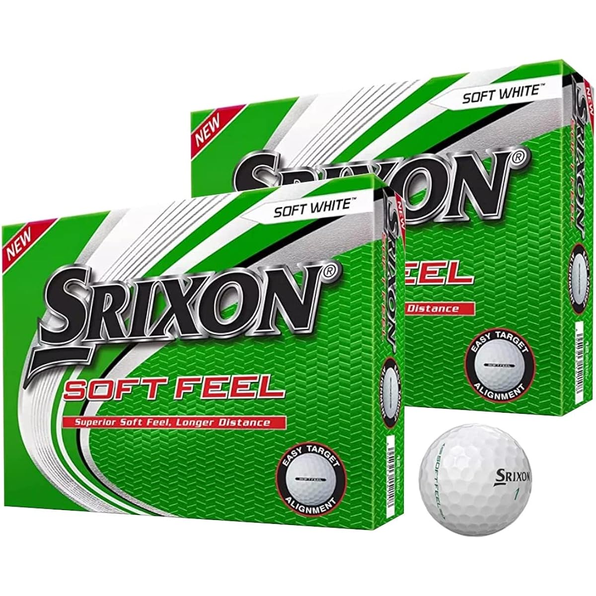[2 dozen] SRIXON SOFT FEEL with bonus