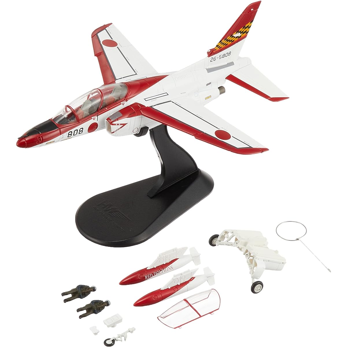 HOBBY MASTER 1/72 Air Self-Defense Force T-4 Red Dolphin 32nd Education Squadron Completed Product