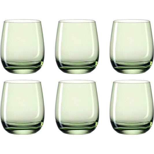 LEONARDO Tumbler Green Size:∅8.4×H9.7cm Tumbler Sora 018196 6 pieces