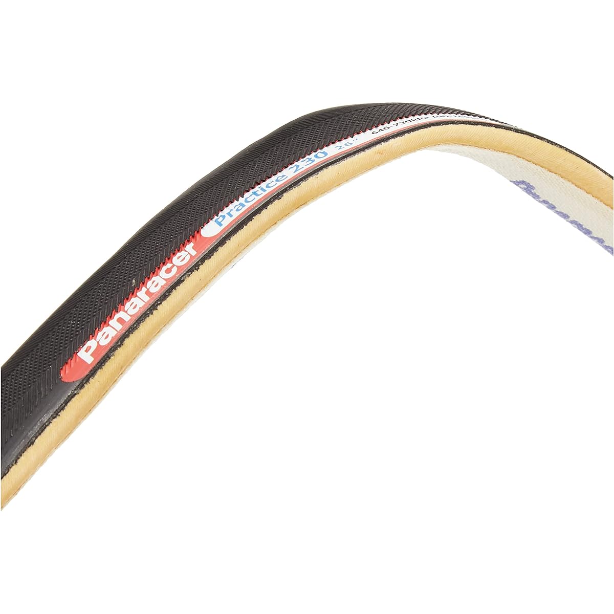 Panaracer Tubular Tire [700×22.5] Practice LP-27PT-P-B-RV42 Black/Skin Side (For Road Bike/Road Race)