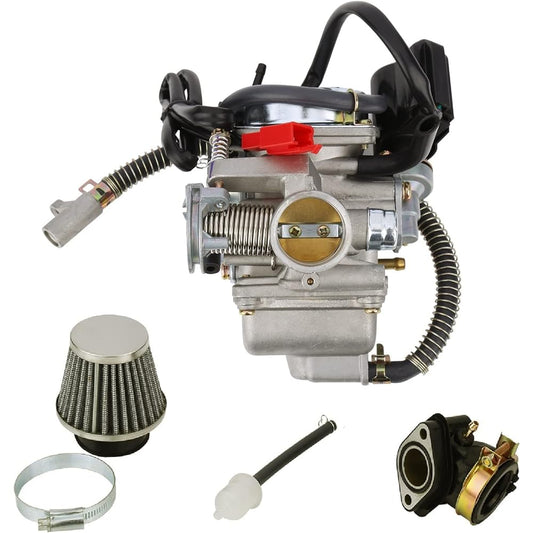 150cc Carburetor GY6 4 Stroke Engine 125cc 150cc Go Kart Scooter QMJ/QMI157 QMJ/QMI152