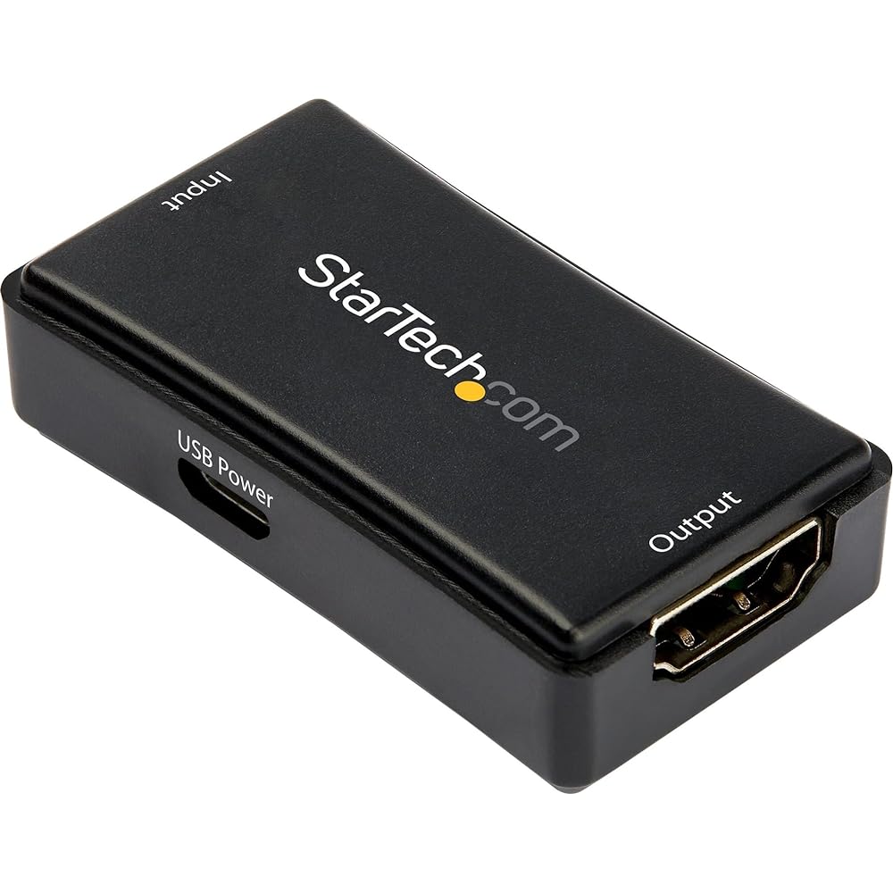 StarTech.com 4K60Hz compatible HDMI repeater/up to 14m transmission HDBOOST4K2
