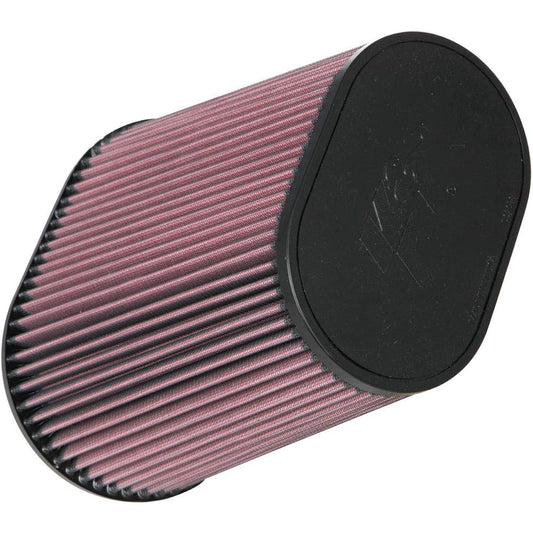 K & N Universal Clamp-on Air Filter High Sports, Premium, Washing, Exchange Filter: Flange Diameter: 4.5 inch, Filter Height: 10 inches, Flange Length: 0.625 inches, shape: elliptical taper, RU-1024.