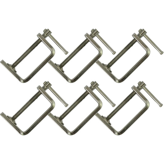 SUN UP クランプ for workbench, small, 6 pieces (box)