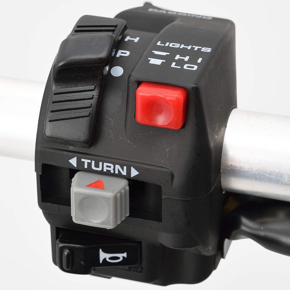 Daytona Motorcycle Switch Push Cancel Collection Switch with Monkey Dedicated Connection Harness Monkey/Gorilla (12V) 63408