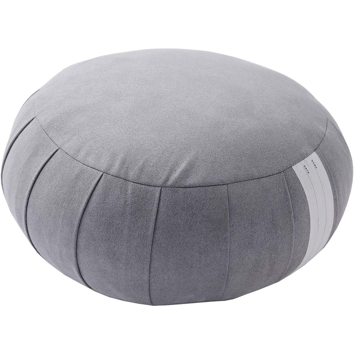 ZAF MASTER Zazen Cushion Zazen Round Firm Meditation Mindfulness (Silver Gray)