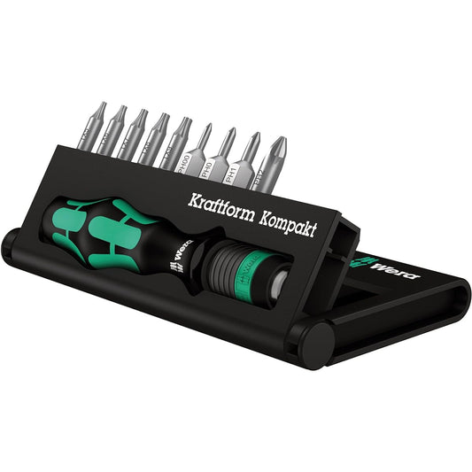 Wera 05135942001 | Tool set Kraftform Kompakt 12 10-piece set [Japanese regular import product]