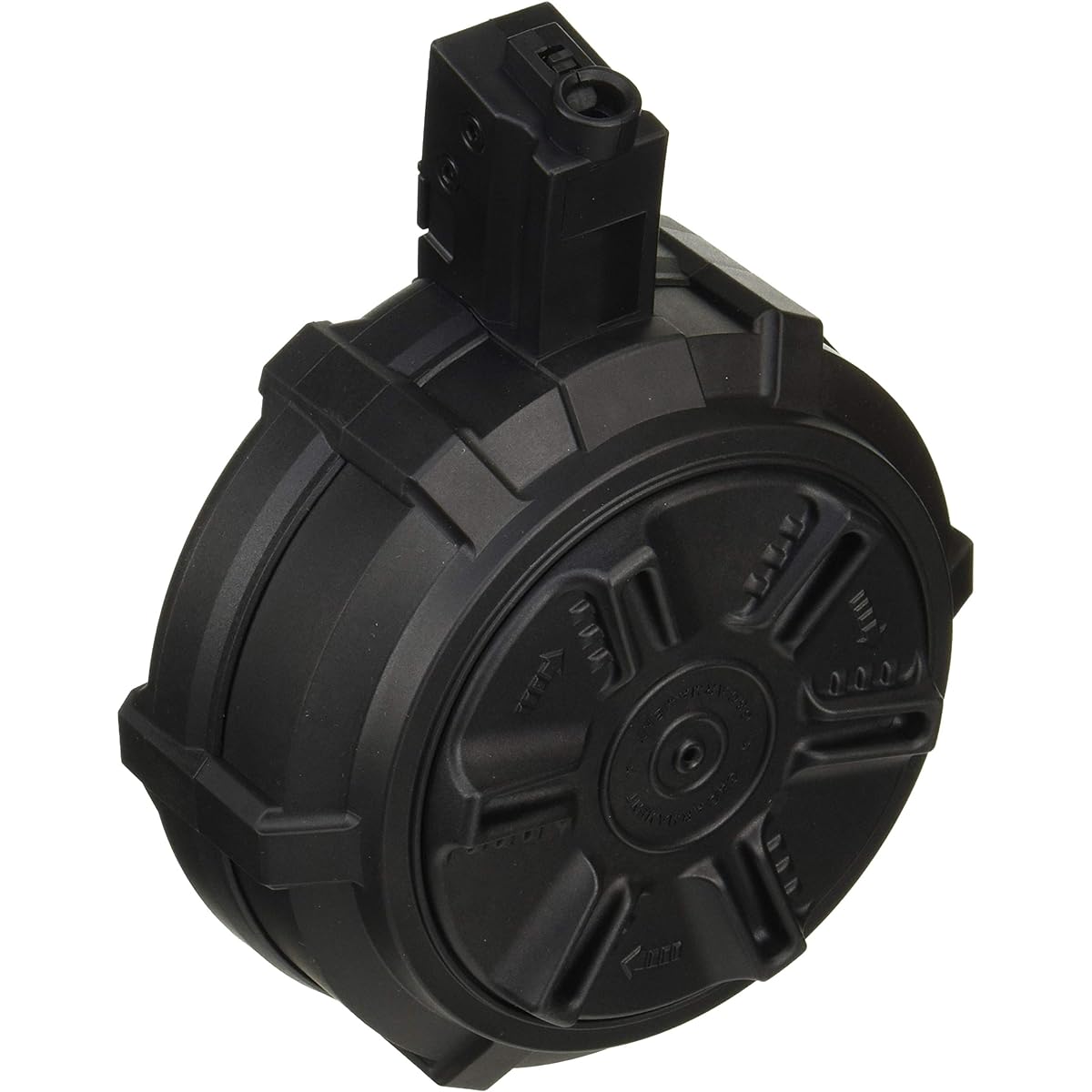 G&G ARMAMENT G-08-168 MP5 Drum Mag 1500R 1500 rounds drum magazine (manual) black