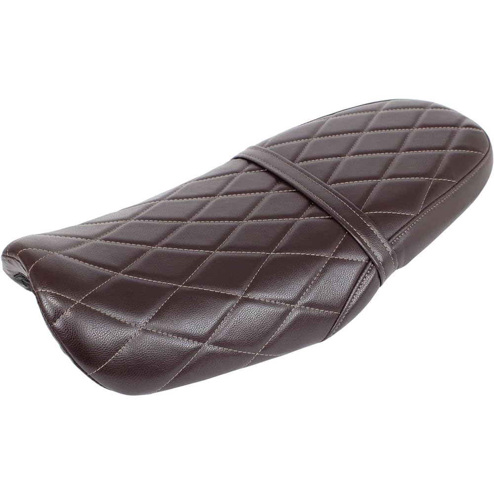Special parts TAKEGAWA cushion seat cover (diamond stitch/brown) CL250(MC57)/CL500(PC68) 09-11-0338
