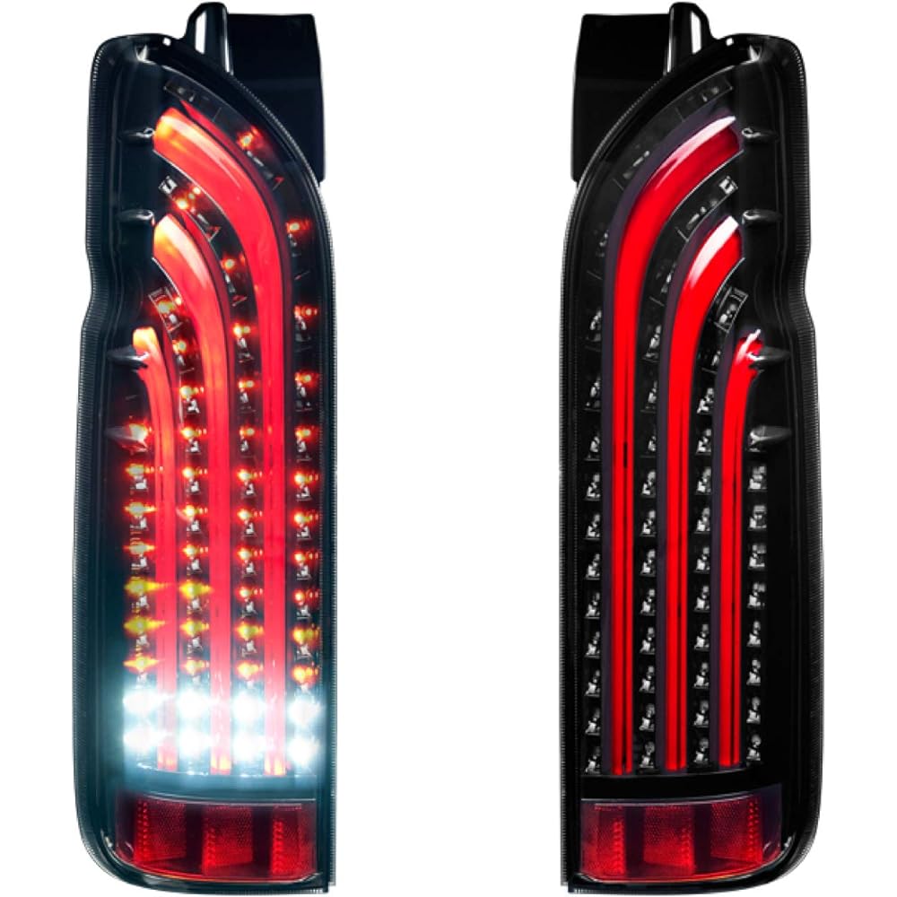 Hiace 200 series tail lamp 415 Cobra BAD lightsaber sequential BAD-LS