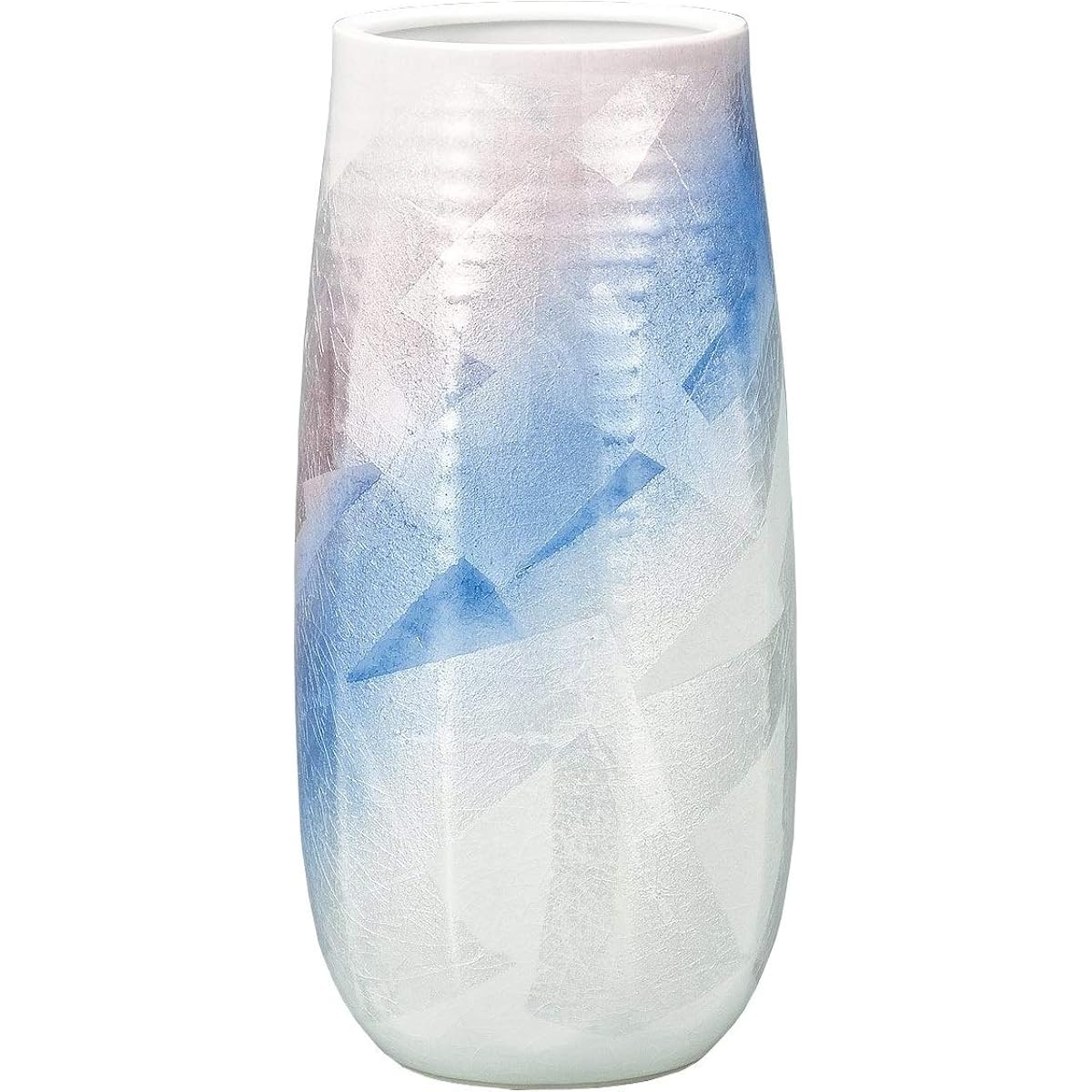 Kutani ware vase size 8.5 Ginsai Hibiki AP2-1310