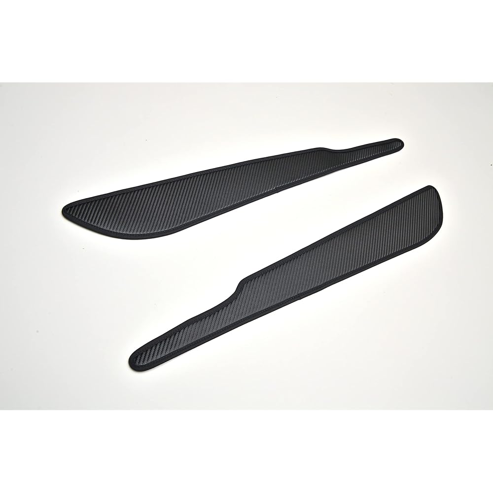 core OBJ Carbon Tone Door Kick Guard for Volkswagen T-Roc A11 Early/Late Door Kick Guard CO-CDK Black