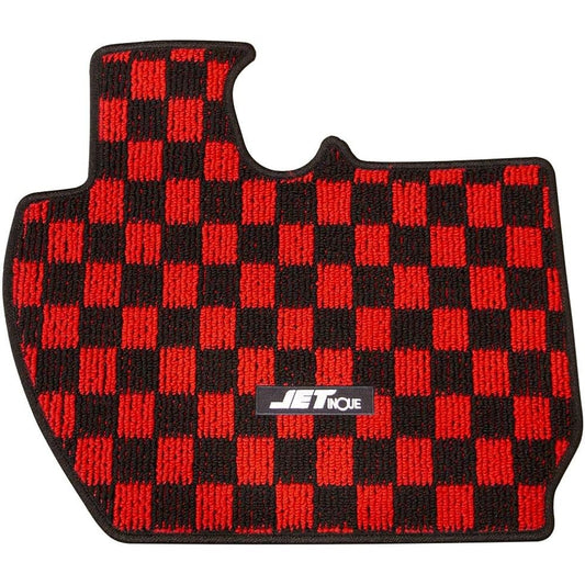 JET INOUE NEW Hello Matte Plaid Pattern 17 Super Great Red/Black R 523202
