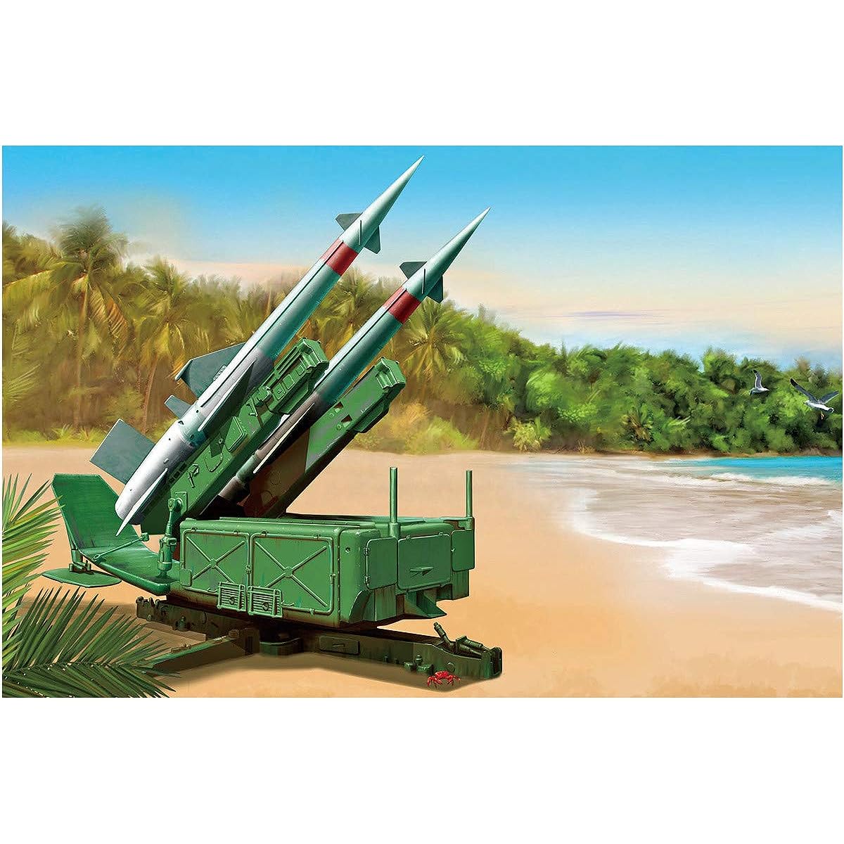 Trumpeter 1/35 Soviet Army SA-3B Air Defense Missile System/Ground Fixed Type Plastic Model 02353