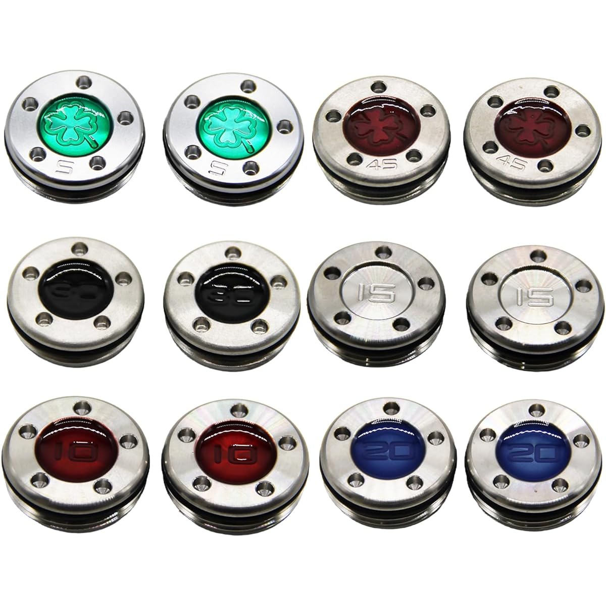 Scotty Cameron weights 2 butter weights Studio Select California Compatible with current models Red Black Blue Silver Clover 5g 10g 15g 20g 25g 30g 35g 40g 45g