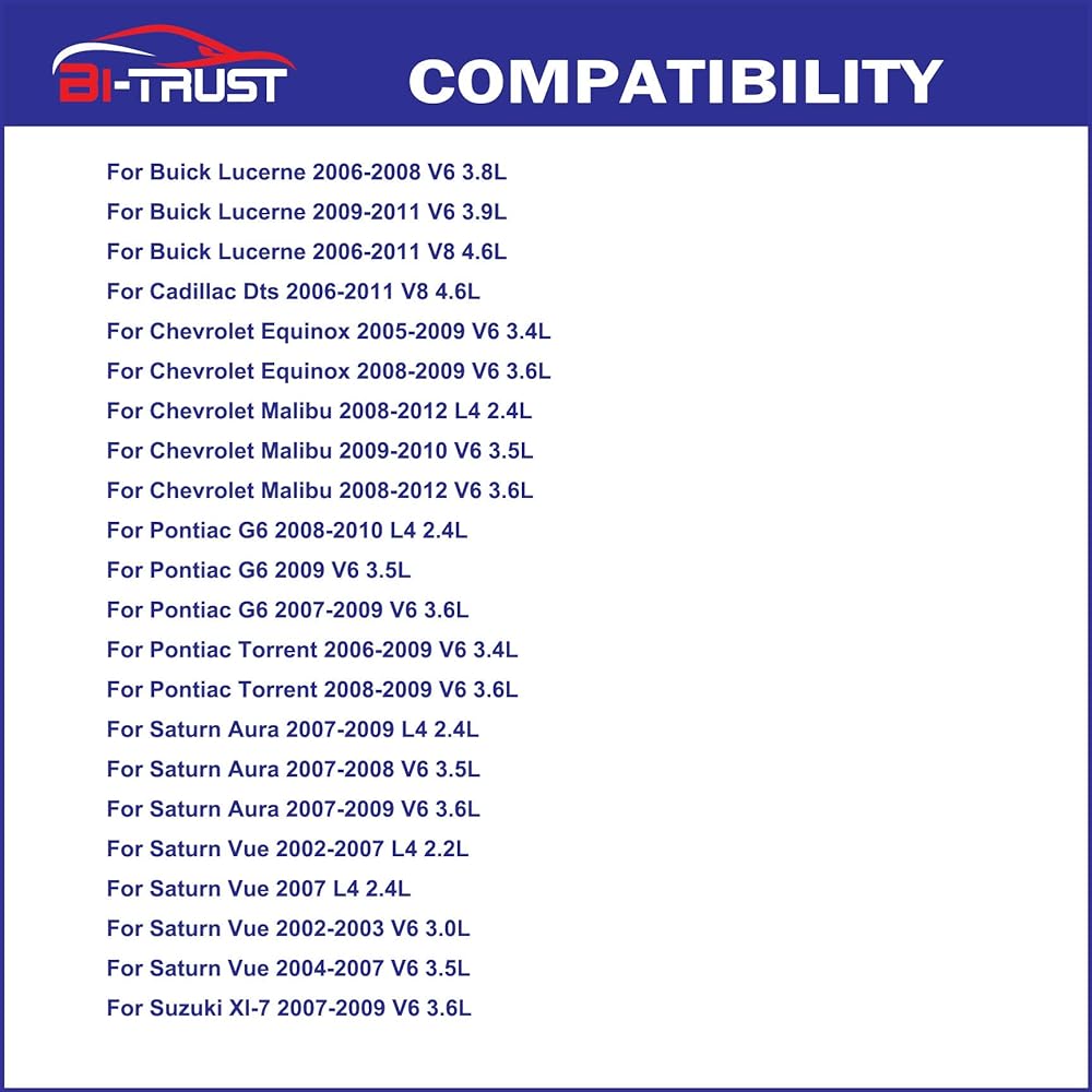 BI-TRUST engine air filter Fram CA9492 Replacement Chevrolet Equinox 2005-2009 V6 3.4L Buick Lucerne 2006-2011 V8 4.6L