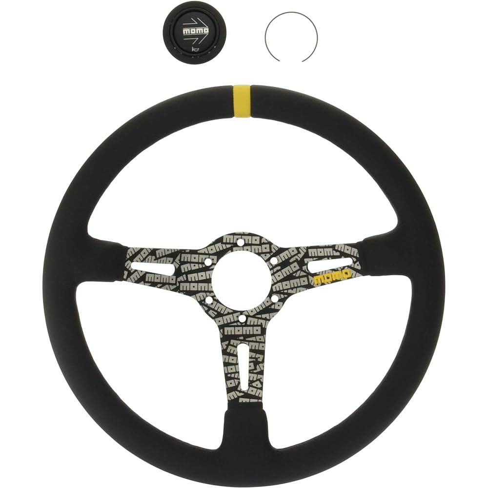 MOMO Steering ULTRA JPN Black Spoke/Leather 350mm UJ-01