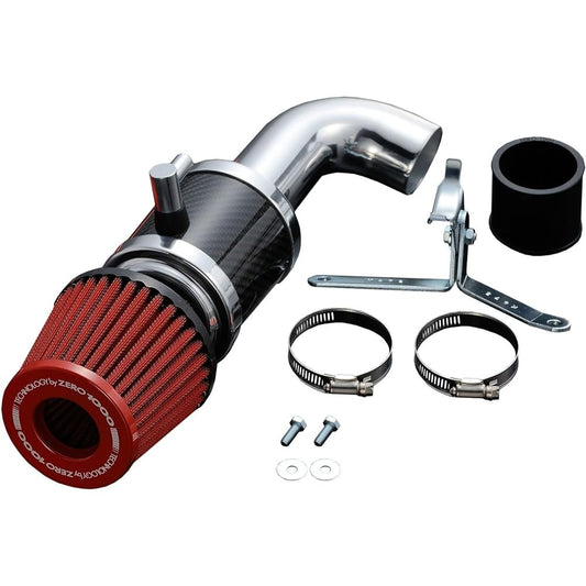 ZERO-1000 (Zerosen) Air Cleaner Kit [Power Chamber for K-Car] For NA cars (Super Red) Honda Life / Zest Sport / Zest Spark 106-KH002