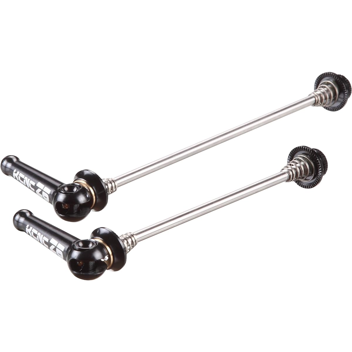 KCNC Bicycle Lightweight Hub Parts Skewer Road Z6 Stainless Shaft Front and Rear Set F100XR130MM