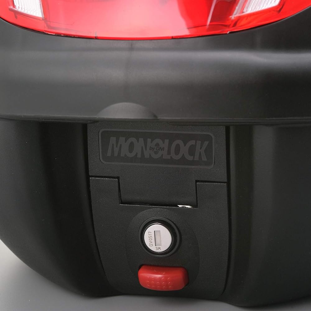 GIVI Motorcycle Rear Box Monolock 30L E30RN Red Lens 16976