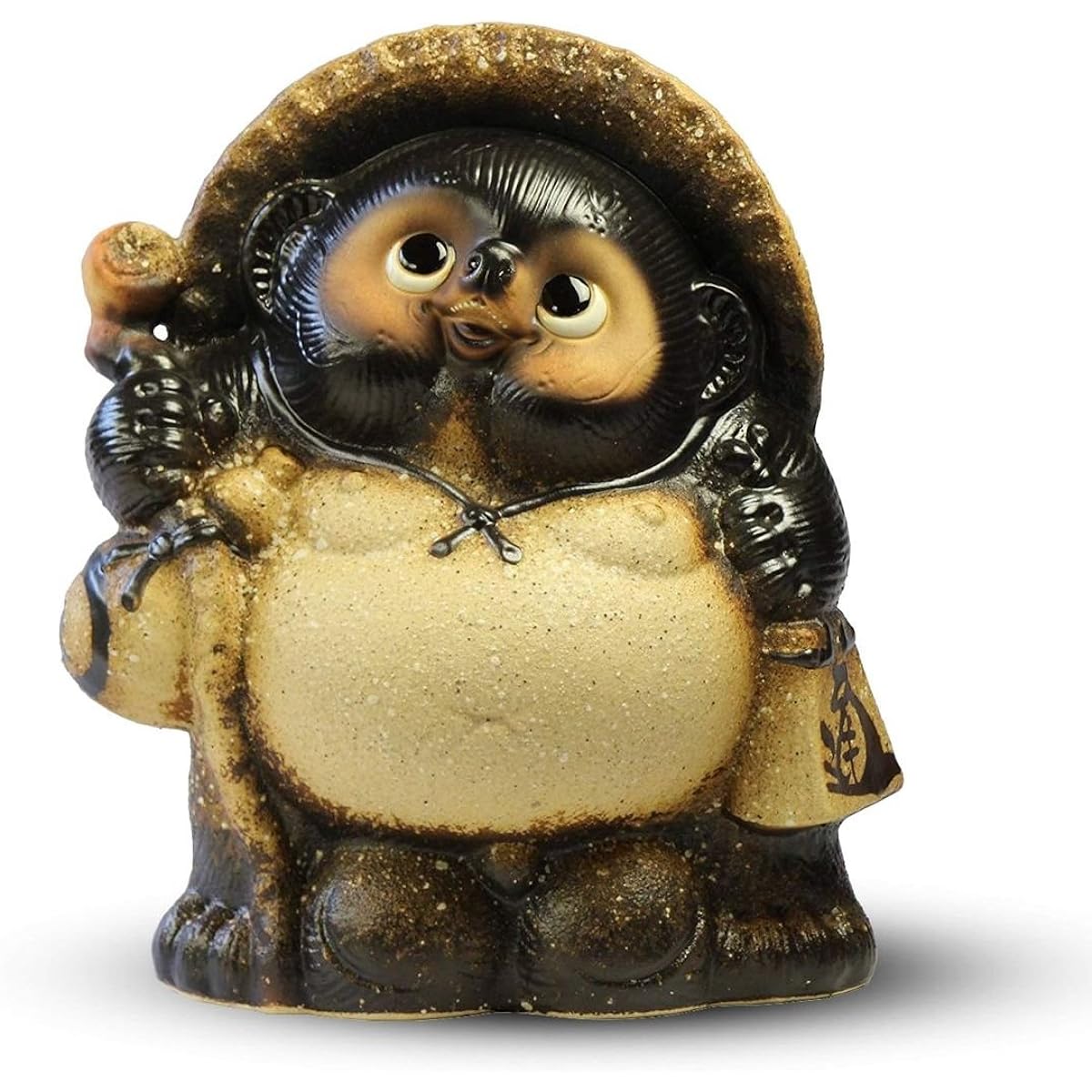 CtoC JAPAN Select Shigaraki Yaki Tanuki Ornament SA17-11 Pottery Width 26.5cm x Depth 19cm x Height 31cm Lucky Tanuki Old Shigaraki Style No. 10 Stylish Pottery 4510542199668