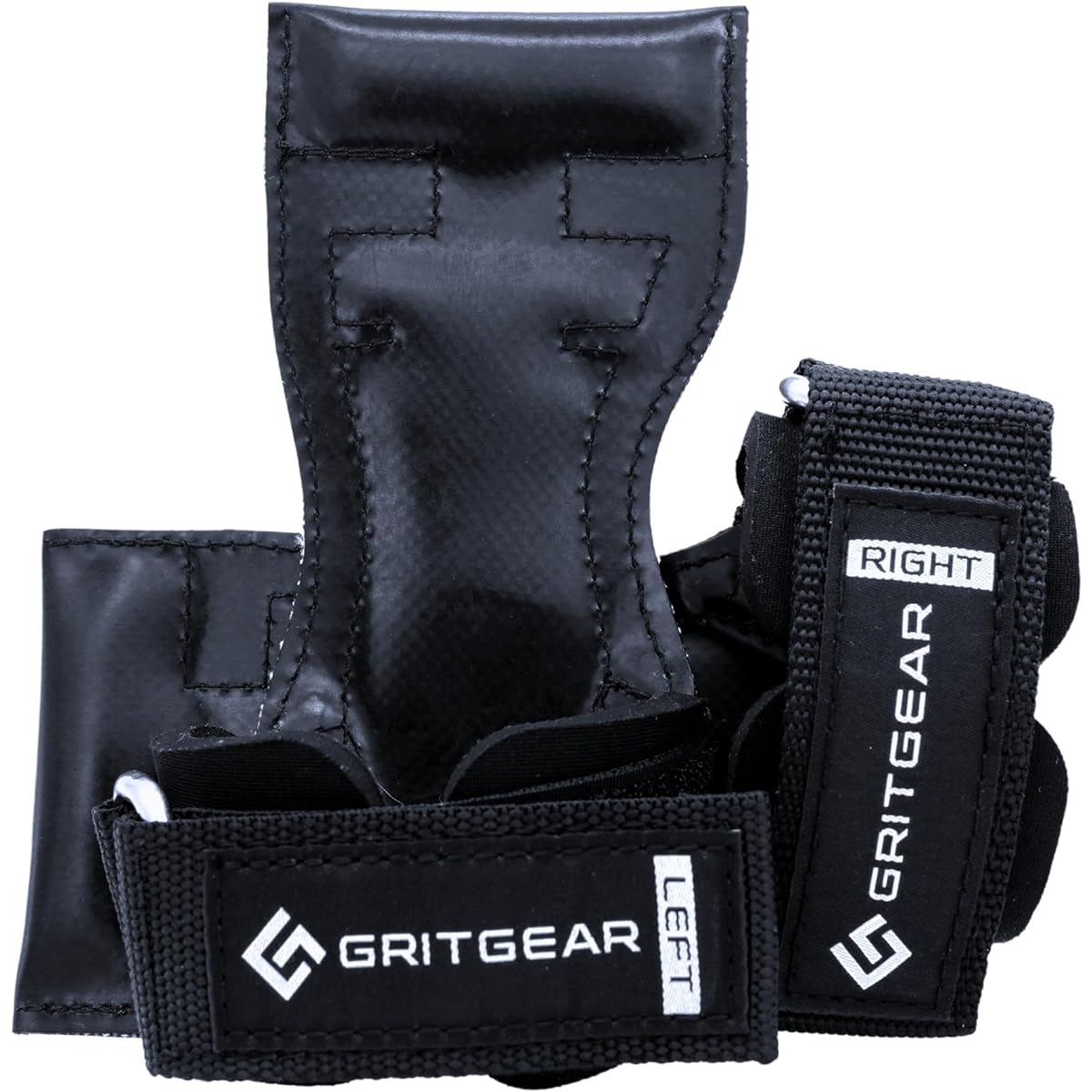 [Supervised by a physical therapist of a former professional athlete] GRITGEAR Power Grip, Muscle Training, Grip Strength Assistance, Pull-Ups, Anti-Slip, Lat Pulldowns, Deadlifts, Non-Slip Rubber…